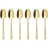 Sambonet Theelepel Rock PVD Gold (6-Delig)