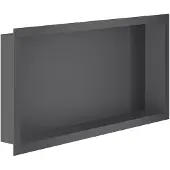 BES LED Inbouwnis - Leoni Prim - 30x60x7cm - Gunmetal Grijs
