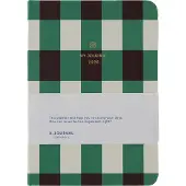 A-Journal My Journal - Agenda 2026 - A6 - Geruit - 1 week op 2 pagina's