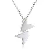 Orphelia Dames 925 Sterling Zilveren Ketting met Hanger - Zilver ZH-4639
