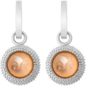 Orphelia Dames 925 Sterling Zilveren Dangle Oorbellen - Zilver ZO-6041/1