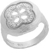 Orphelia Dames 925 Sterling Zilveren Ring - Zilver ZR-3945