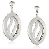 Orphelia Dames 925 Sterling Zilveren Hangoorbellen - Zilver ZO-5067