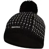 TaylorMade Ladies Bobble Beanie - Zwart