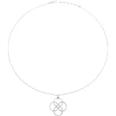 Orphelia Dames 925 Sterling Zilveren Ketting met Hanger - Zilver ZH-6085
