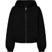 Pieces Sweatvest 'BUCUBA' zwart