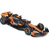 Bburago Auto F1 McLaren MCL38 Miami Piastri met helm