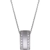 Orphelia Dames 925 Sterling Zilveren Ketting met Hanger - Zilver ZH-4575
