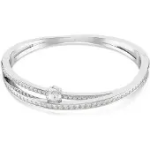 Swarovski 'Hyperbola' Dames Armband van Basismetaal - Zilver 5691225