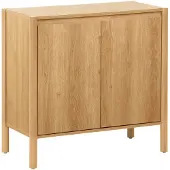 Sweeek Dressoir houteffect 2 deuren 80cm Naturel