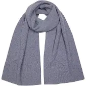 Falke Selection Structured sneldrogend warm wol functioneel materiaal wintersjaal unisex grijs - maat ONESIZE