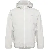 New Balance Rc Waterproof Jacket Greymatt Maat: M | Regenjassen Outlet | Heren | Wit