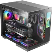 Mars Gaming MCMIRAGE Computerbehuizing, Midi-tower, zwart