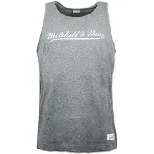 Mitchell & ness Script Logo Heren Grijs Vest