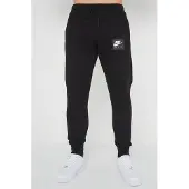 Nike Air heren fleece joggingbroek in zwart
