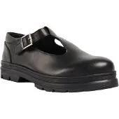 POD Emilie Faux Leren Dames Zwarte Loafers