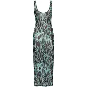 Philipp Plein Lange Jurk Flame