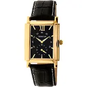 Heritor Automatic Heritor automatisch Frederick lederen band horloge