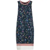 Conquista Midnight Garden viscose jurk