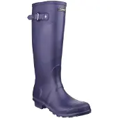 Cotswold Sandringham Pvc Paarse Regenlaarzen