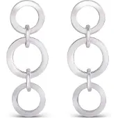 Luxenter Oorbellen 'Sira' zilver