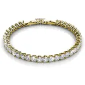 MYC Paris Venus Armbanden - Goud en Kristal