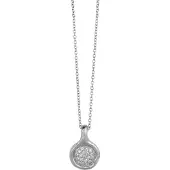 Orphelia Dames 925 Sterling Zilveren Ketting met Hanger - Zilver ZH-4849