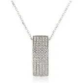 Orphelia Dames 925 Sterling Zilveren Ketting met Hanger - Zilver ZH-4437