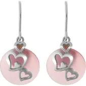 Orphelia Dames 925 Sterling Zilveren Hangoorbellen - Zilver ZO-5195