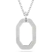 Swarovski 'Dextera' Dames Basismetaal Ketting met Hanger - Zilver 5642388