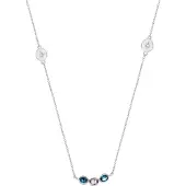 Orphelia 'Regula' Dames 925 Sterling Zilveren Ketting - Zilver ZK-7578