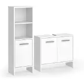 Vicco Karli Badkamermeubelset – 2 delen Wit