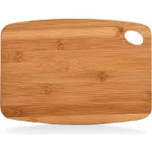 Zeller Present Bamboe Houten keuken Snijplank - Rechthoekig met Oog - 26 x 18 cm