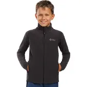 KILPI Glamer, fleecejack, junior, zwart