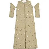 Meyco Baby Forest Animals Baby Slaapzak 4 Seizoenen - Sand - 3.0 TOG