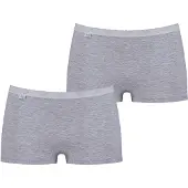 Sloggi Broekje ' Basic+ Short ' grijs gemêleerd