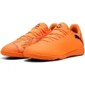 Puma Future 8 Play Zaalvoetbalschoenen (IN) Oranje Roze Zwart