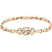 Faina Armband goud / transparant