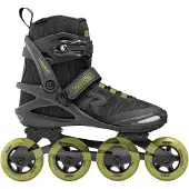 Roces Warp Thread TIF 84 Skeelers Unisex – 4x84mm Wielen – Fitness Inline Skates – Zwart Groen – Maat 40