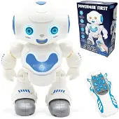 Lexibook PowerManÂ First STEM -robot, dans, muziek, demo incl afstandsbediening