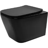 REA Hangende Toilet Julio Black Mat