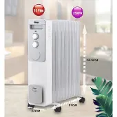 DSP Kd3022 Elektrische Kachel 2500 Watt Wit