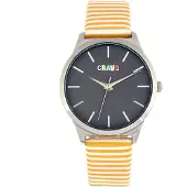 Crayo aan boord van unisex horloge
