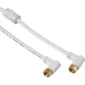Hama 00122510 coax-kabel 1,5 m F Wit