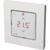 Danfoss 088U1082 Infrarood vloersensor AP Draadloze kamerthermostaat, Thermostaat, Wit