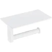 Guido Gusto Toiletrolhouder 18 cm mat wit