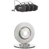 RIDEX 3405B3165 Remschijven en blokken