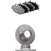 RIDEX 3405B2885 Remschijven en blokken