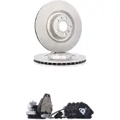 RIDEX 3405B3288 Remschijven en blokken