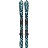 K2 Indy+fdt 4.5 Junior Alpin Skispakket